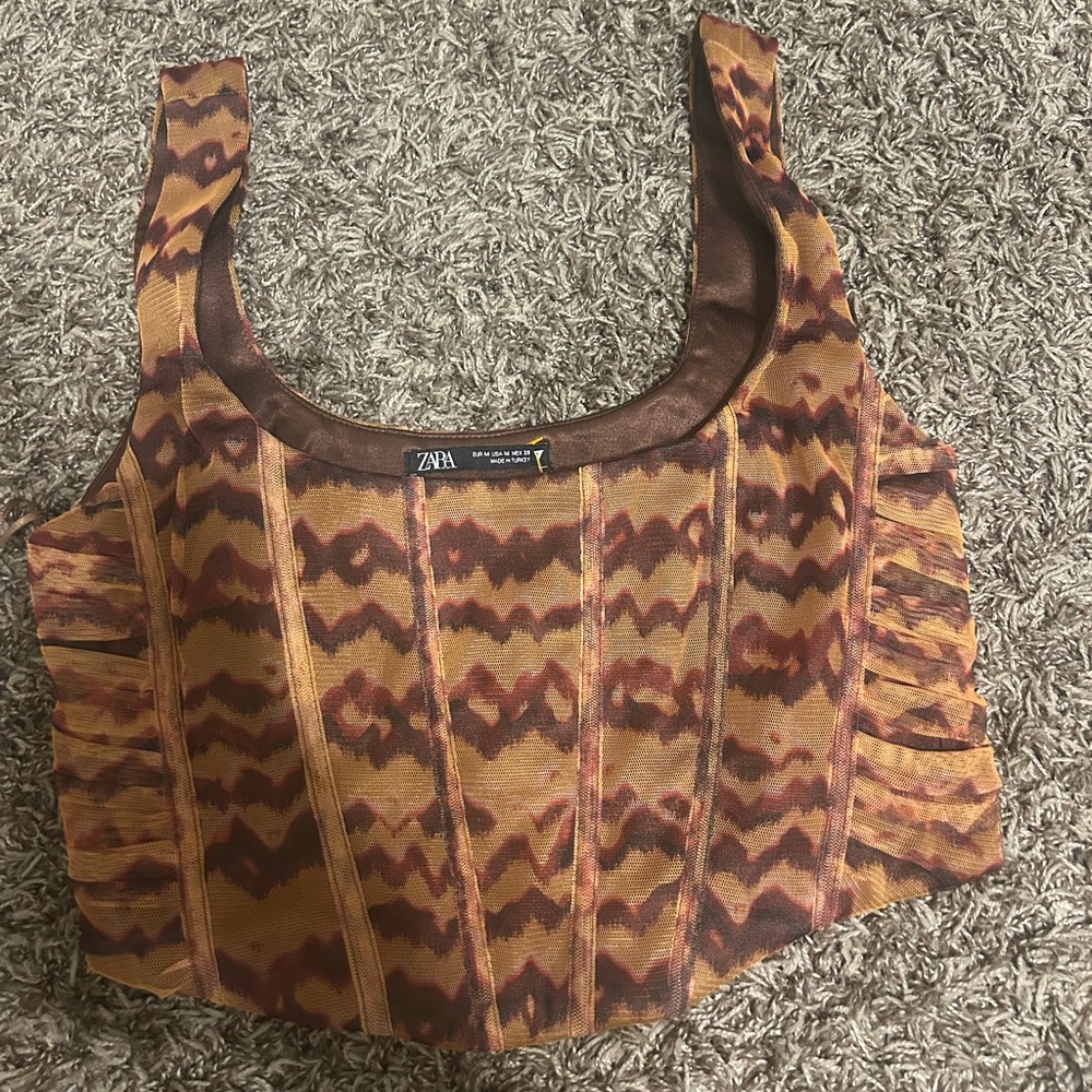 Zara crop top